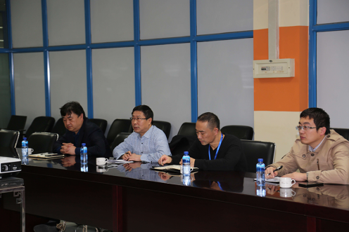 万名干手下下层烟台市国企一队到永利yl65335软件公司调研座谈